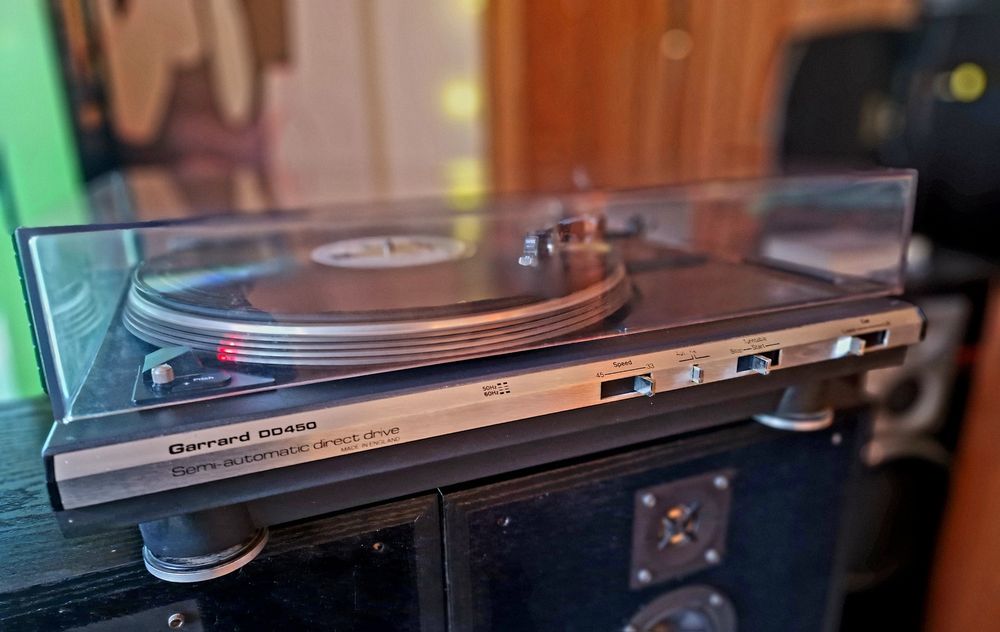 Gramofon Garrard DD 450 direct drive-wkładka Ortofon Empire