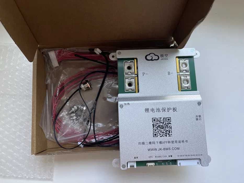 Инверторная Smart BMS PB2A16S15P 150A-250А V19 , экран BMS