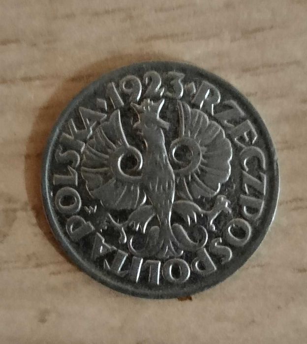 Moneta  10 groszy z 1923r .i inne monety.