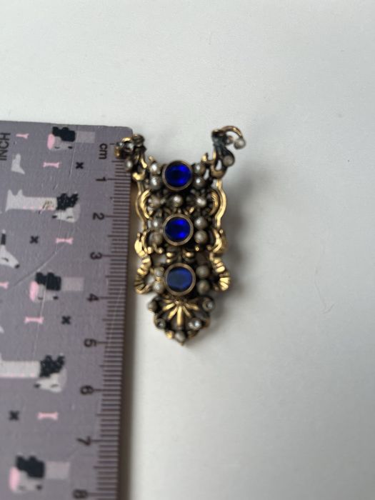 Broszka styl wiktorianski piekna