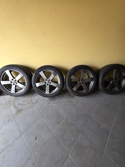 REZERWACJA Alufelgi Dezent  108x5 Et 45 19 Cali z oponami zimowymi  Continental