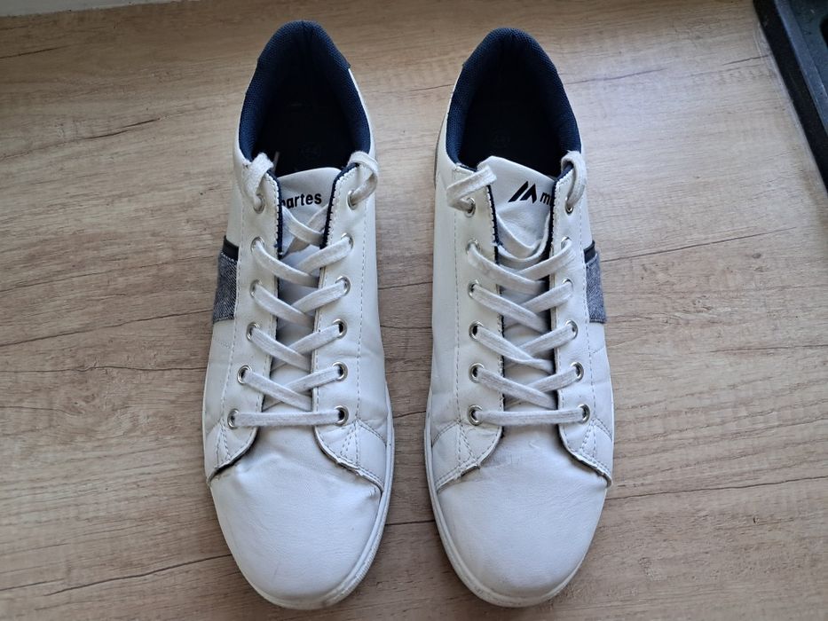 Buty męskie białe sportowe Martes r.44 (28,5cm)