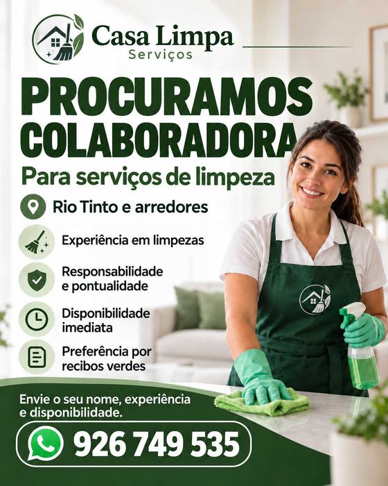 serviços de limpeza