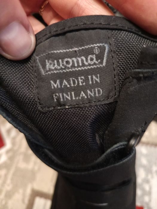 Ботинки зимние Kuoma Crosser Black - Куома  черные р.41(27,3 см)
