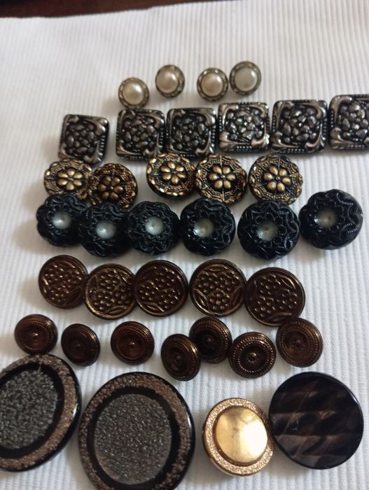 Пуговицы стеклянные времён СССР.