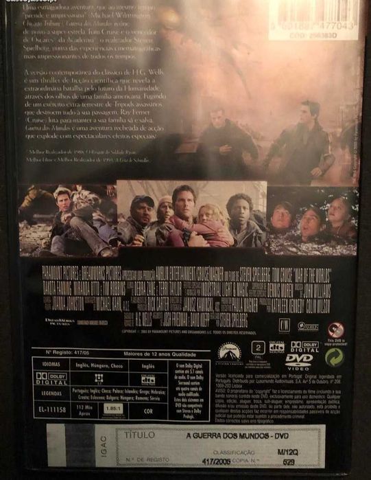 War of the Worlds (Guerra dos Mundos) Tom Cruise