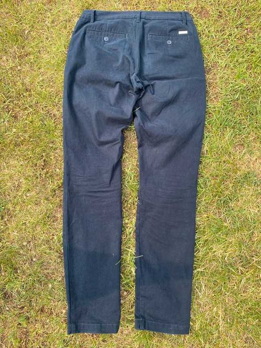 Spodnie męskie Chinosy Armani Exchange S M 29 navy granatowy