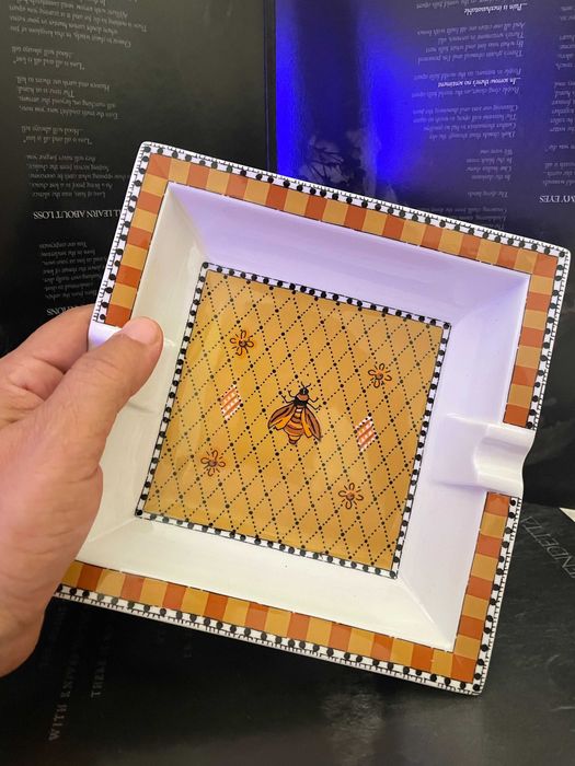 Cinzerios Porcelana Franceses Souleiado "Les Abeilles" - Novo