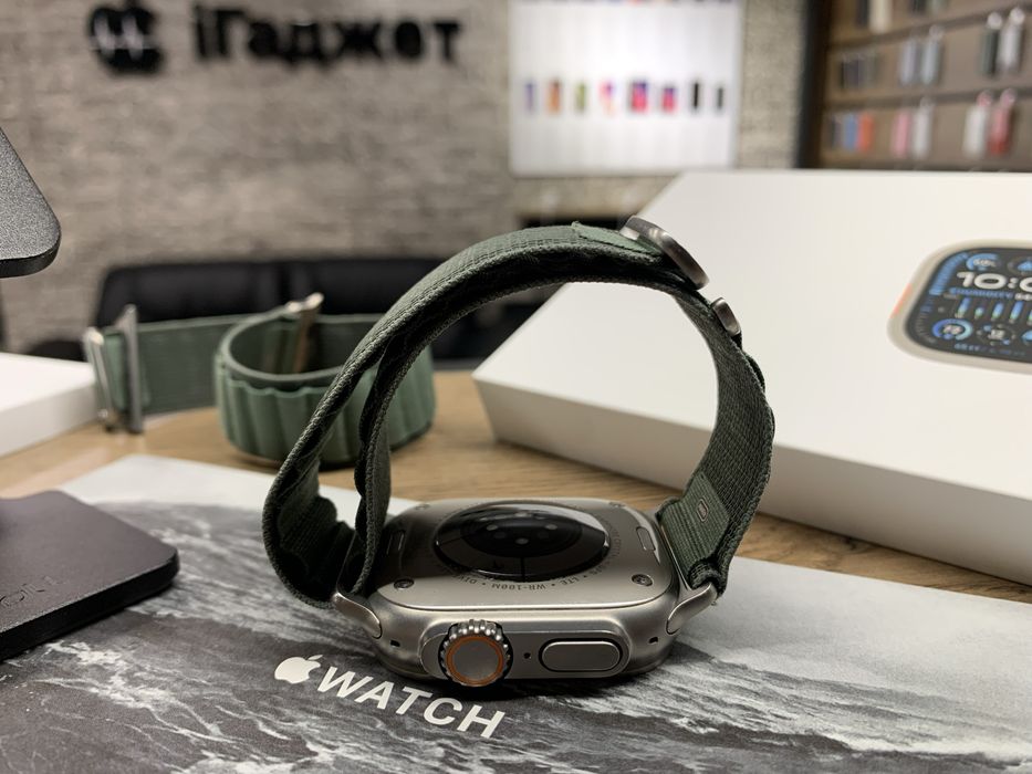 Часи Apple Watch Ultra 2 49mm (Titanium Blue Ocean). A2986. Як нові