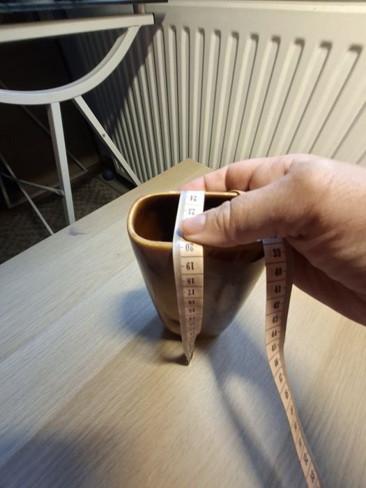 Wazon porcelit Pruszków prl