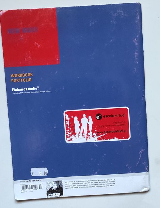 New Wave workbook/portfolio 8ºano