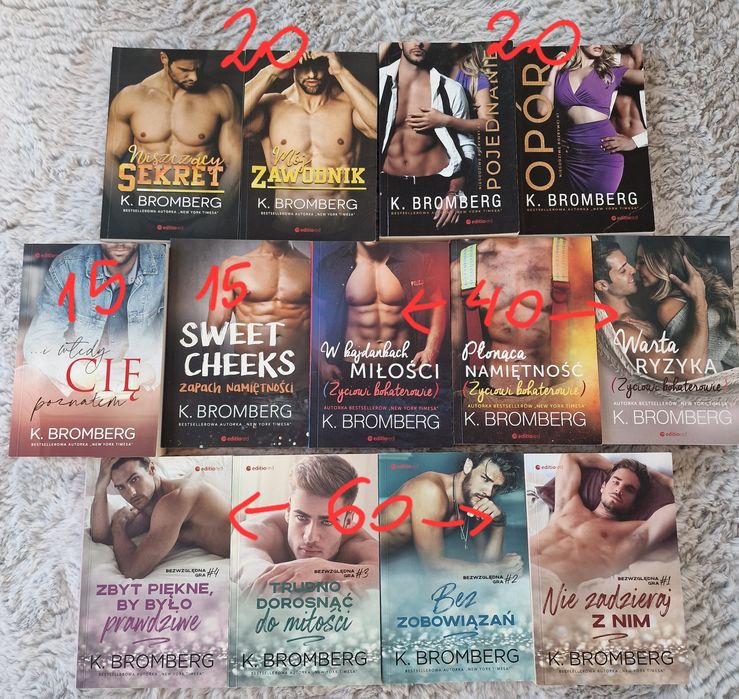 Książki romanse ...