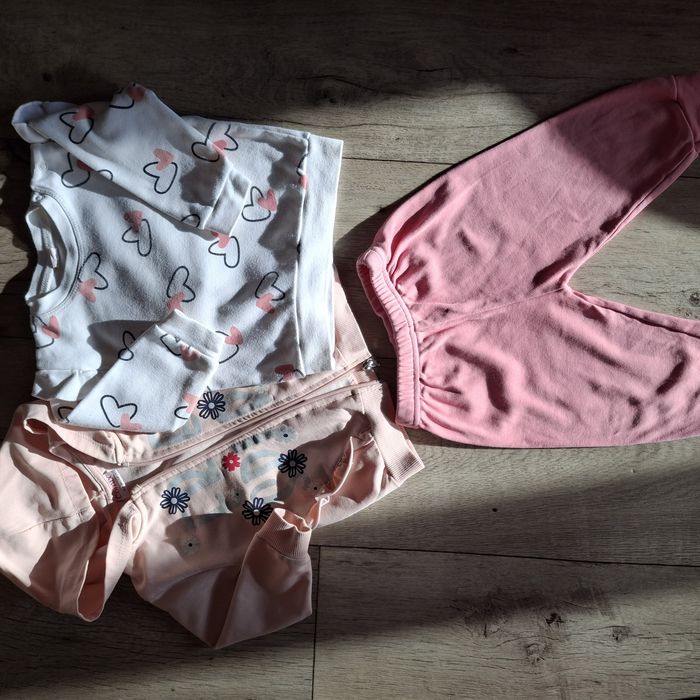 Костюмчик весна осінь кофта, штани, кофта на замку  74-80