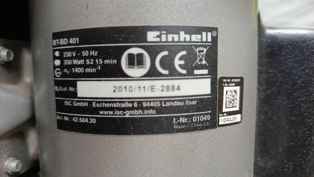 Engenho de furar EINHELL