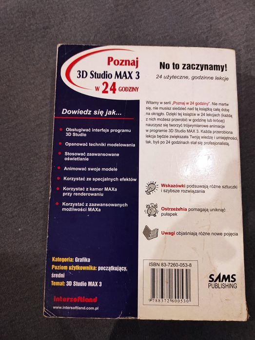 Podręcznik "3D Studio Max 3 w 24 godziny"