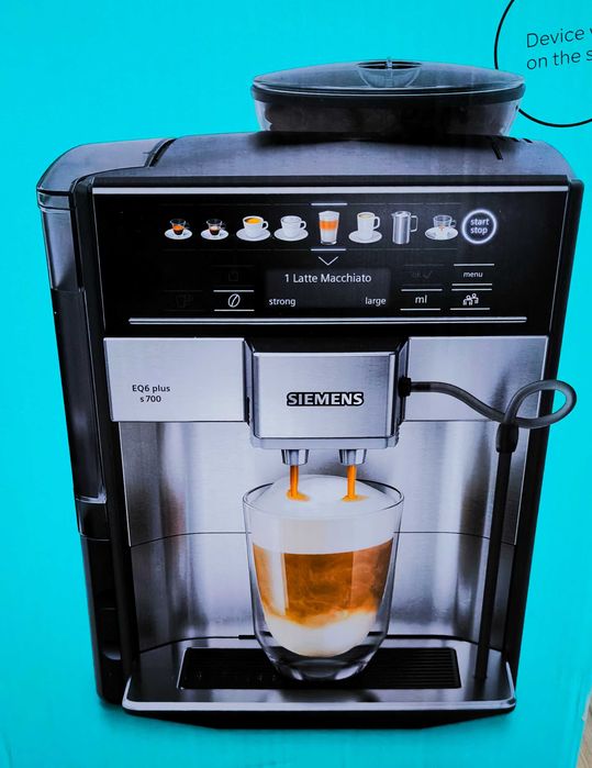 NowyEkspres Siemens EQ.6 Plus s700 – Dowód Zakupu! Model: TE657313RW