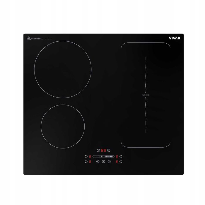 Płyta indukcyjna do zabudowy 60cm Vivax BH04MFZIN BOOST TIMER Strefa