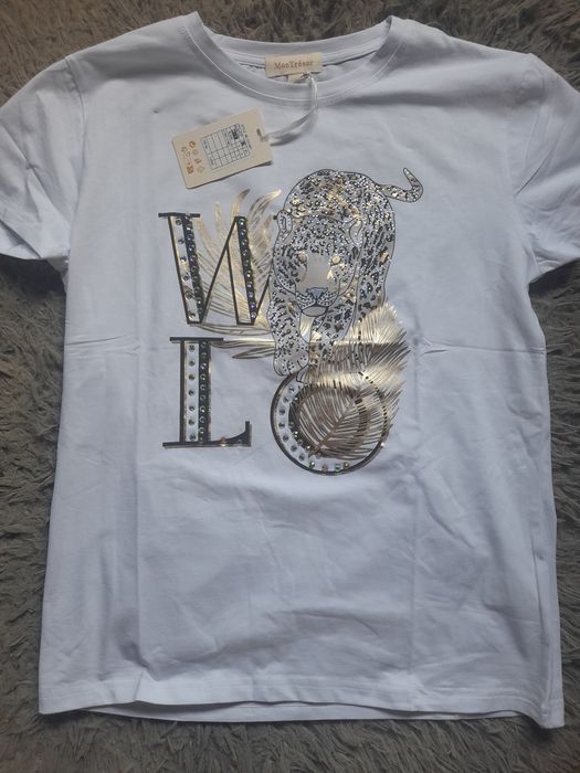 Koszulka t-shirt cyrkonie roz S/M