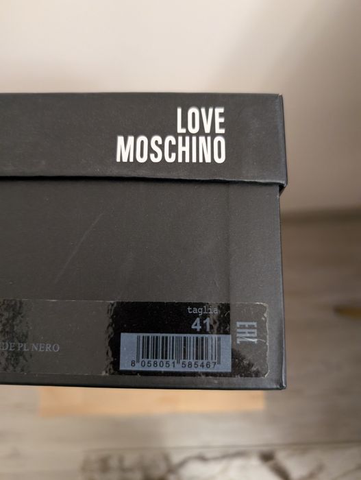 Теплі зимові капці тапки мюлі уггі тапочки Love Moschino Tasman