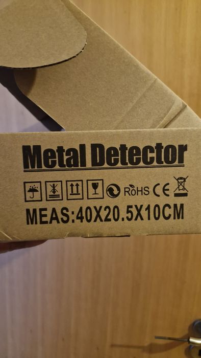 Detetor de metais novo