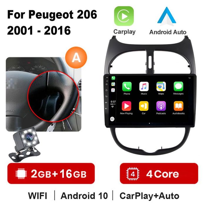 CarPlay / Android Auto multimedia do Peugeot Łódź Bałuty • OLX.pl