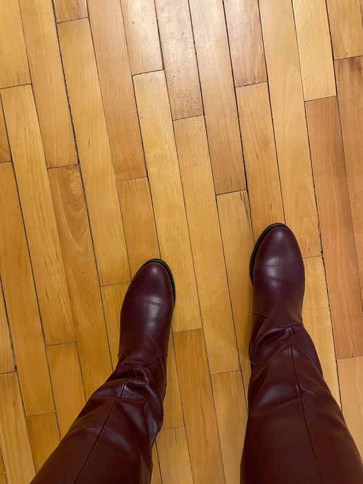 Чоботи шкіряні жіночі