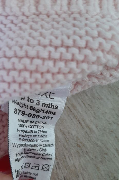 Zestaw sweterki plus legginsy Next Baby H&M 56-62cm niemowlę