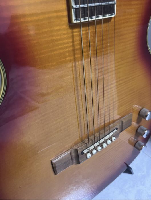 Washburn eletroacustica RARA estilo Godin Multiac