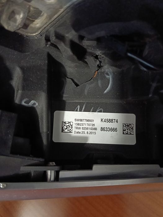 Volante BMW com airbag