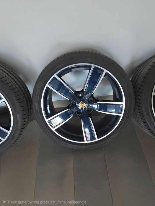 Oryginalne Felgi 22" PORSCHE 9Y0601025 stan bardzo dobry + opony letnie GRATIS