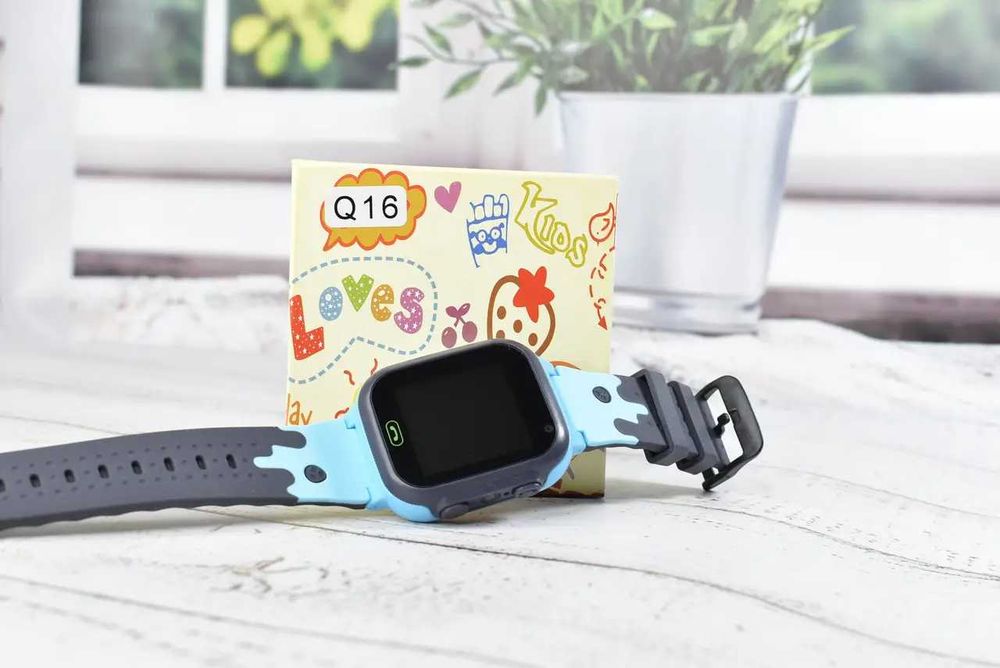 Дитячий годинник Smart Baby Watch Q16 Голубий
