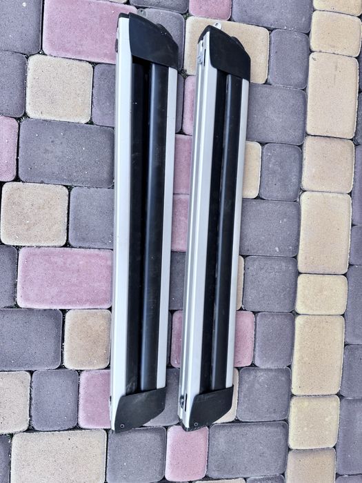 Кріплення для лиж або сноуборда на автобагажник -релінги