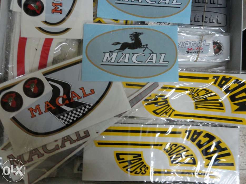 Autocolantes macal m83 m80 m70 tr50