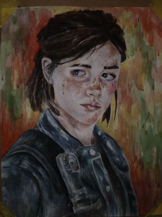 Картина "Ellie" А3 формат