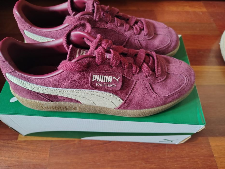 Puma  Palermo rozmiar 43 bordowe