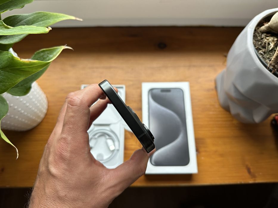  Apple iPhone 15 Pro Max 256GB Black Titanium I Kondycja baterii 96%