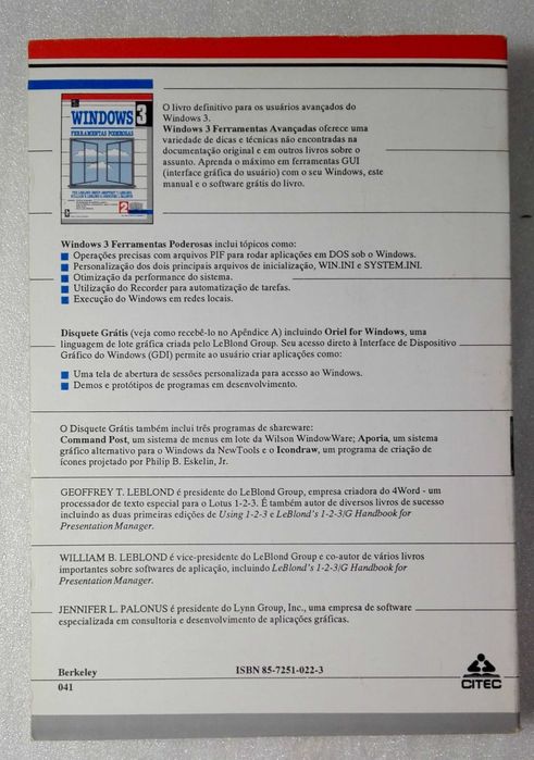 Livro Windows 3 - Ferramentas Poderosas