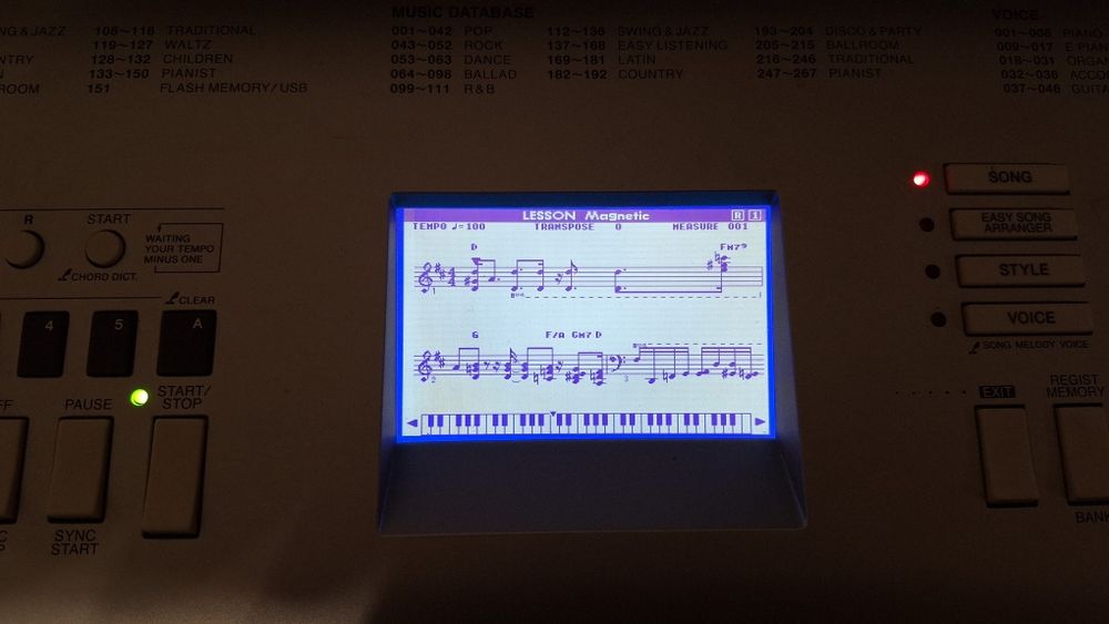 Yamaha DGX-620 PortableGrand, keyboard,  pianino, fortepian