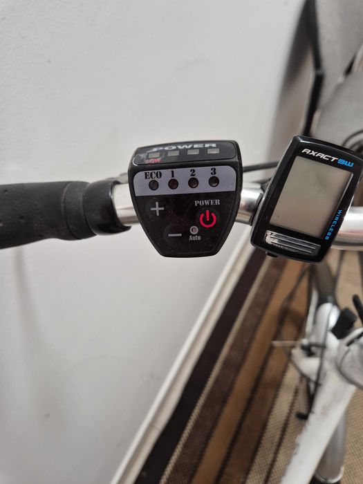 Rower elektryk skladany