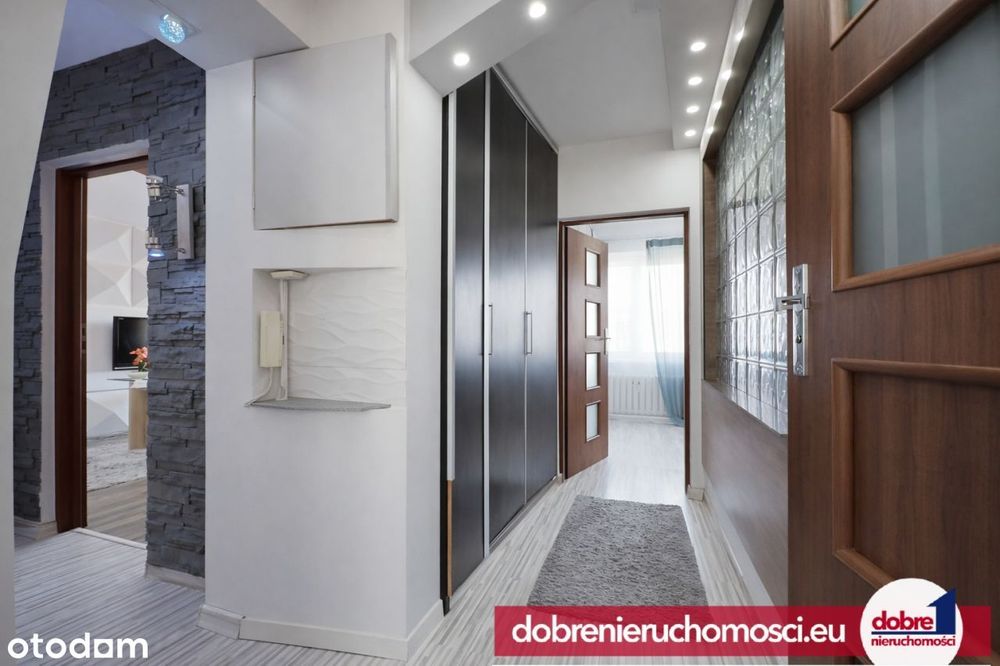Przestronne dwustronne 74m² Bartodzieje