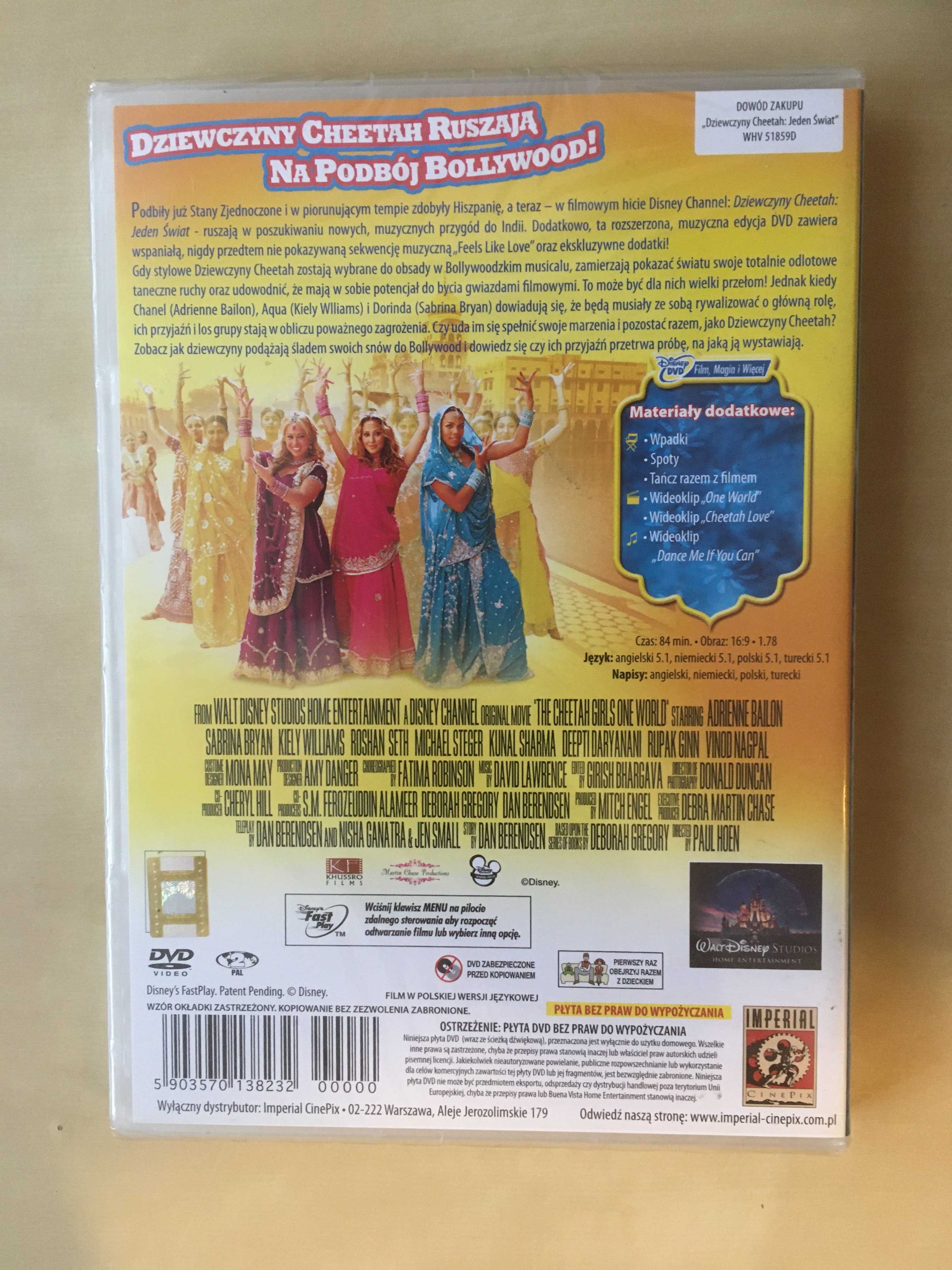 Dziewczyny Cheetah Jeden Świat DVD nowa Zabrze • OLX.pl