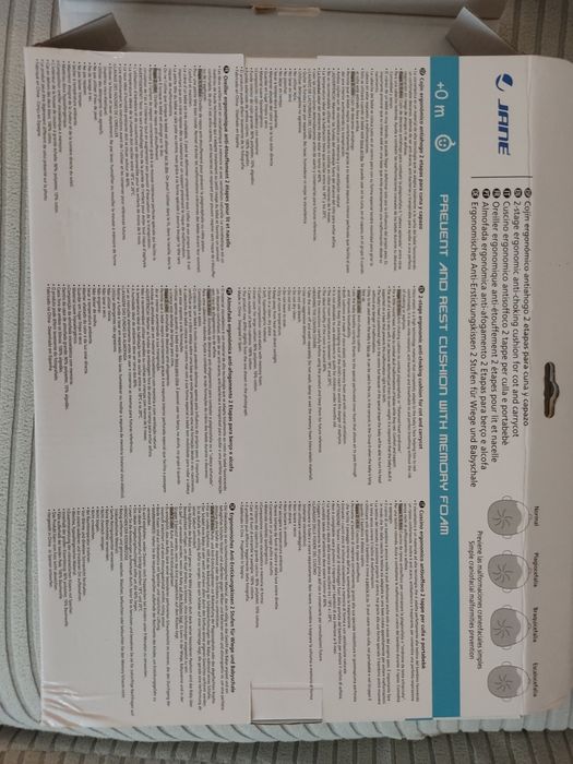 Alfomada para plagiocefalia e braquiocefalia