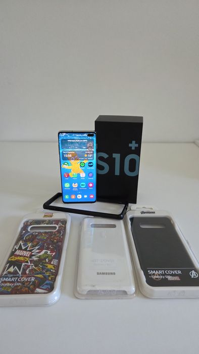 Samsung Galaxy S10 Plus COMO NOVO + carregador wireless duo!!!
