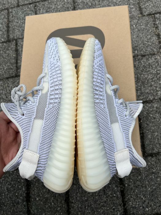 Adidas Yeezy Boost 350 V2 Static sneakersy niskie szare 36 2/3