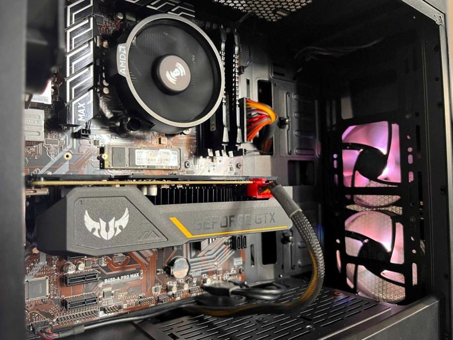 PC Gamer Económico | GTX 1660 | RYZEN 5 1600AF | 16GB RAM | SSD de 500GB | WINDOWS 11