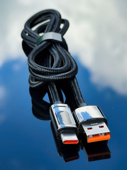 Kabel Usb – Usb-C Bavin CB255 | 65W Fast Charge | LED Display | Wzmocniony