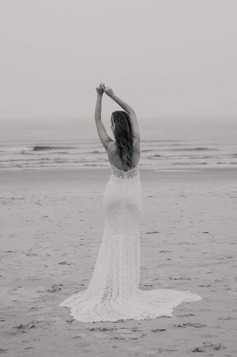 Suknia ślubna wzrost 174 cm szyta na miarę