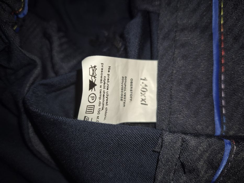 Spodnie w kancik dla chłopca