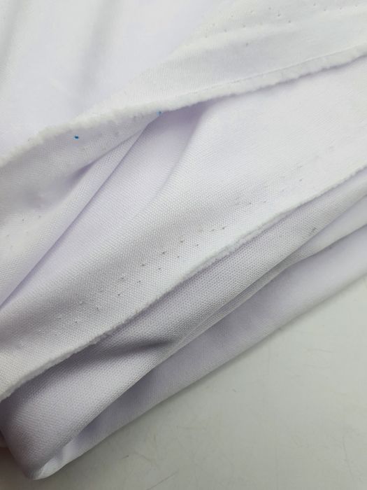 Dzianina biała kupon 1,90 m.x 165 cm.