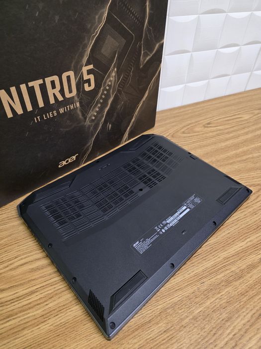 Геймерский 2023г.Ноутбук Acer Nitro 5—15,6",16ГБОЗУ,SSD512ГБ,RTX3050